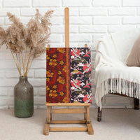 Japanese Culture Hawaii Style Canvas Wall Art Hawaiian Tribal and Japanese Pattern Together Culture LT03 - Polynesian Pride