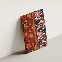 Japanese Culture Hawaii Style Canvas Wall Art Hawaiian Tribal and Japanese Pattern Together Culture LT03 - Polynesian Pride