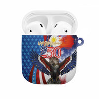 Philippines and United States Semiquincentennial AirPods Case Eagle and National Flag Style LT03 Multicolor - Polynesian Pride