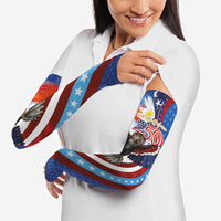 Philippines and United States Semiquincentennial Arm Sleeves Eagle and National Flag Style LT03 - Polynesian Pride