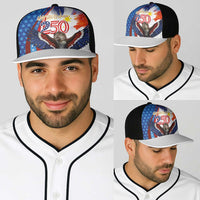 Philippines and United States Semiquincentennial Baseball Net Cap Eagle and National Flag Style LT03 - Polynesian Pride