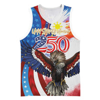 Philippines and United States Semiquincentennial Basketball Jersey Eagle and National Flag Style LT03 Unisex Multicolor - Polynesian Pride