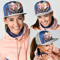 Philippines and United States Semiquincentennial Mesh Trucker Cap Eagle and National Flag Style LT03 - Polynesian Pride
