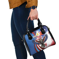 Philippines and United States Semiquincentennial Shoulder Handbag Eagle and National Flag Style LT03 - Polynesian Pride