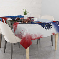 Philippines and United States Semiquincentennial Tablecloth Eagle and National Flag Style LT03 - Polynesian Pride