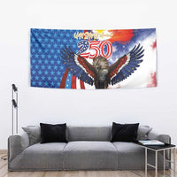 Philippines and United States Semiquincentennial Tapestry Eagle and National Flag Style LT03 - Polynesian Pride