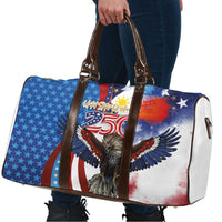 Philippines and United States Semiquincentennial Travel Bag Eagle and National Flag Style LT03 - Polynesian Pride