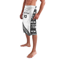 Custom Fijian Rugby Lavalava Tapa Pattern and Palm Tree Tribal LT03 - Polynesian Pride