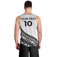 Custom Fijian Rugby Men Tank Top Tapa Pattern and Palm Tree Tribal LT03 - Polynesian Pride