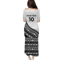 Custom Fijian Rugby Puletasi Tapa Pattern and Palm Tree Tribal LT03 - Polynesian Pride