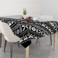 Custom Fijian Rugby Tablecloth Tapa Pattern and Palm Tree Tribal LT03 - Polynesian Pride