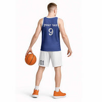 Custom Fijian Football Basketball Jersey Tapa Pattern and Shark Tribal LT03 - Polynesian Pride