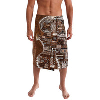 Samoan Siapo Art Tattoo Polynesian Pattern Lavalava Brown Color - Polynesian Pride