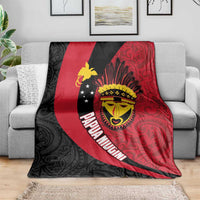 Papua New Guinea Mask Festival Blanket Papua Niugini Tribe Mask Melanesian Pattern LT03 - Polynesian Pride