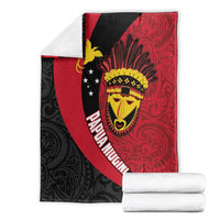 Papua New Guinea Mask Festival Blanket Papua Niugini Tribe Mask Melanesian Pattern LT03 - Polynesian Pride
