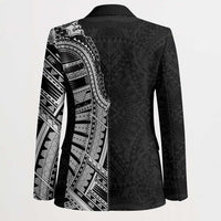 Traditional Polynesian Art Tattoos Blazer Black Color LT03 - Polynesian Pride