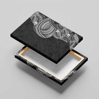 Traditional Polynesian Art Tattoos Canvas Wall Art Black Color LT03 - Polynesian Pride