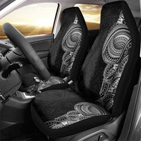 Traditional Polynesian Art Tattoos Car Seat Cover Black Color LT03 - Polynesian Pride