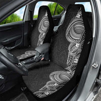 Traditional Polynesian Art Tattoos Car Seat Cover Black Color LT03 - Polynesian Pride