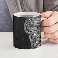 Traditional Polynesian Art Tattoos Ceramic Mug Black Color LT03 - Polynesian Pride
