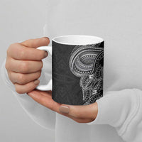 Traditional Polynesian Art Tattoos Ceramic Mug Black Color LT03 - Polynesian Pride