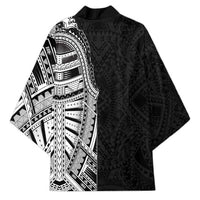 Traditional Polynesian Art Tattoos Kimono Black Color LT03 - Polynesian Pride