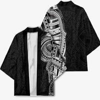 Traditional Polynesian Art Tattoos Kimono Black Color LT03 - Polynesian Pride