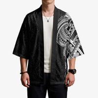 Traditional Polynesian Art Tattoos Kimono Black Color LT03 - Polynesian Pride