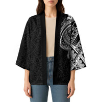Traditional Polynesian Art Tattoos Kimono Black Color LT03 - Polynesian Pride