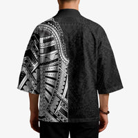 Traditional Polynesian Art Tattoos Kimono Black Color LT03 - Polynesian Pride