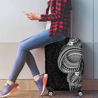 Traditional Polynesian Art Tattoos Luggage Cover Black Color LT03 - Polynesian Pride