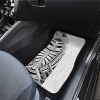 Traditional Polynesian Art Tattoos Car Mats White Color LT03 - Polynesian Pride