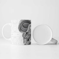 Traditional Polynesian Art Tattoos Ceramic Mug White Color LT03 - Polynesian Pride