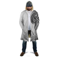 Traditional Polynesian Art Tattoos Cloak White Color - Polynesian Pride