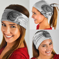 Traditional Polynesian Art Tattoos Neck Gaiter White Color - Polynesian Pride