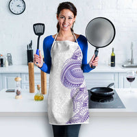 Traditional Polynesian Art Tattoos Apron Purple Color LT03 - Polynesian Pride