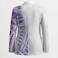 Traditional Polynesian Art Tattoos Blazer Purple Color LT03 - Polynesian Pride
