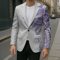 Traditional Polynesian Art Tattoos Blazer Purple Color LT03 - Polynesian Pride