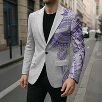 Traditional Polynesian Art Tattoos Blazer Purple Color LT03 - Polynesian Pride