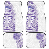 Traditional Polynesian Art Tattoos Car Mats Purple Color LT03 - Polynesian Pride