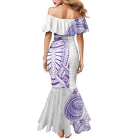 Traditional Polynesian Art Tattoos Mermaid Dress Purple Color - Polynesian Pride
