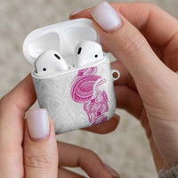 Traditional Polynesian Art Tattoos AirPods Case Pink Color LT03 - Polynesian Pride