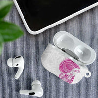 Traditional Polynesian Art Tattoos AirPods Case Pink Color LT03 - Polynesian Pride