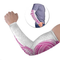 Traditional Polynesian Art Tattoos Arm Sleeves Pink Color - Polynesian Pride