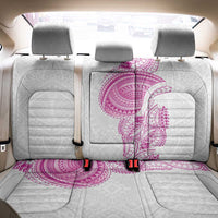Traditional Polynesian Art Tattoos Back Car Seat Cover Pink Color - Polynesian Pride