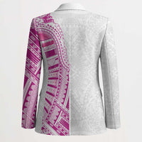 Traditional Polynesian Art Tattoos Blazer Pink Color LT03 - Polynesian Pride