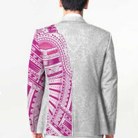 Traditional Polynesian Art Tattoos Blazer Pink Color LT03 - Polynesian Pride
