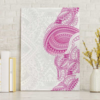Traditional Polynesian Art Tattoos Canvas Wall Art Pink Color LT03 Without Frame Pink - Polynesian Pride