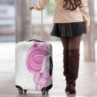 Traditional Polynesian Art Tattoos Luggage Cover Pink Color LT03 - Polynesian Pride
