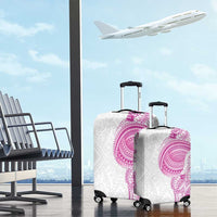 Traditional Polynesian Art Tattoos Luggage Cover Pink Color LT03 - Polynesian Pride